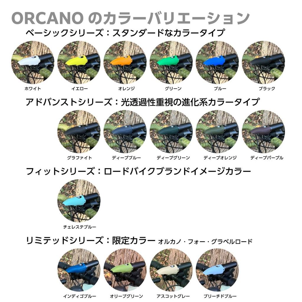 Top Gear Orcano Bicycle LED Headlight Silicone Limited Olive Green Anti-Glare Shade, Edition,