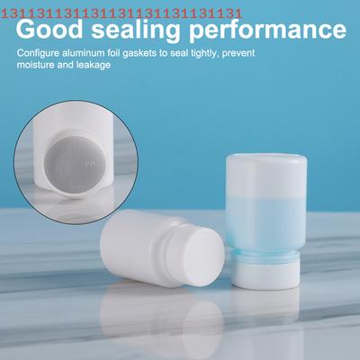 15-180ML Plastikflasche Weiß Medizinflasche Mit Schraubverschluss Lebensmittelqualität PE Lagerung Verpackungsbehälter Pillendose Etui Halter