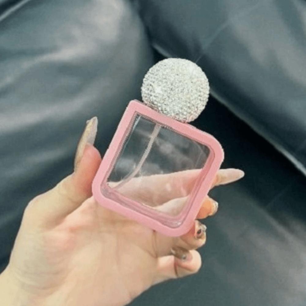 Creative Rhinestone Perfume Bottle Empty Rhinestone Oil Diffuser Bottle Handicraft