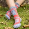 YUEDGE Athletic Thick and Work Socks for Outdoor Crew Premium Sizes Set Women's Socks, Durable, Cushioned, Hiking, Activities, Trekking, Length,
