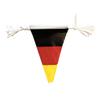 10m Germany Bunting Flags Fade-Resistant Germany String Banner German Triangle Banner for Festival Party Holiday