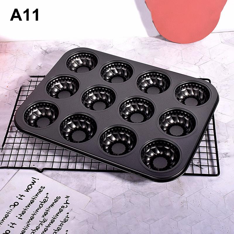 

6/12 полостей форма для гамбургеров булочек многоразовая форма для хлеба термостойкая форма для выпечки кухонных принадлежностей