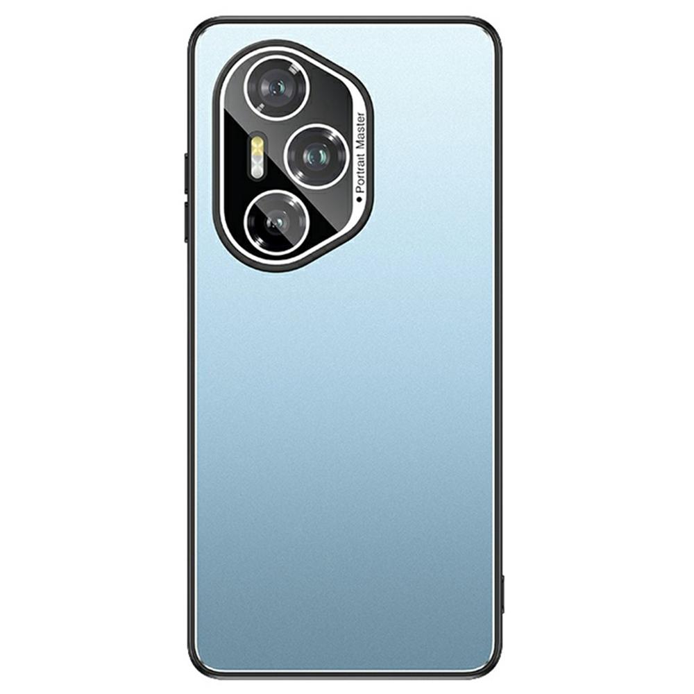 For Honor 400 Pro 5G (Global) Deksler PC+TPU Matt Bakside Telefondeksel med Linsefilm