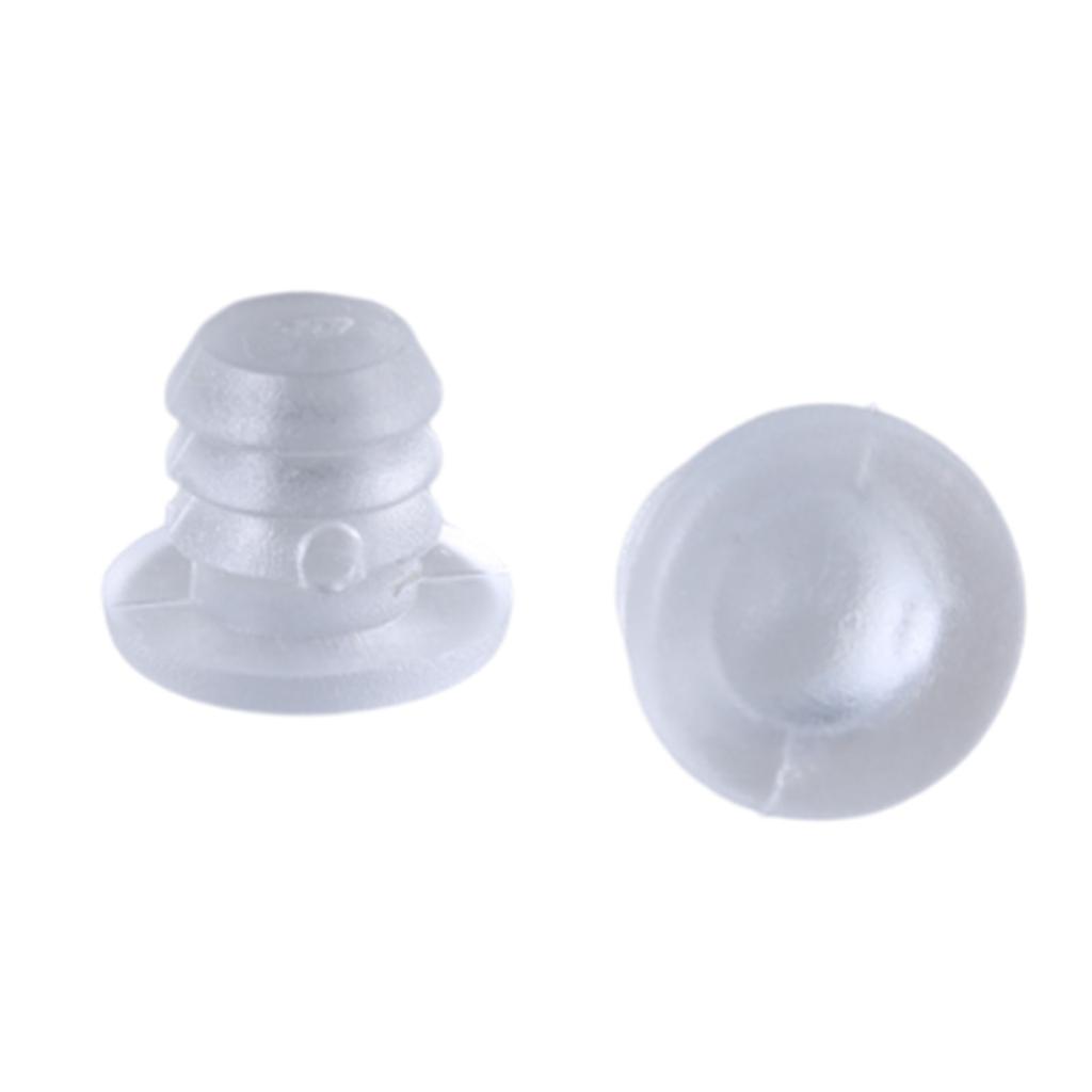 100 Stück Schranktürschützer Klare Gummi Möbelpads Möbelpuffer Leichte Gummi Möbelpads Einfache Installation