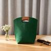 High Quality Solid Color Felt Bag Large Capacity Reusable Utility Tote Portable Eco-Friendly Shopping Bag Exhibition Gift