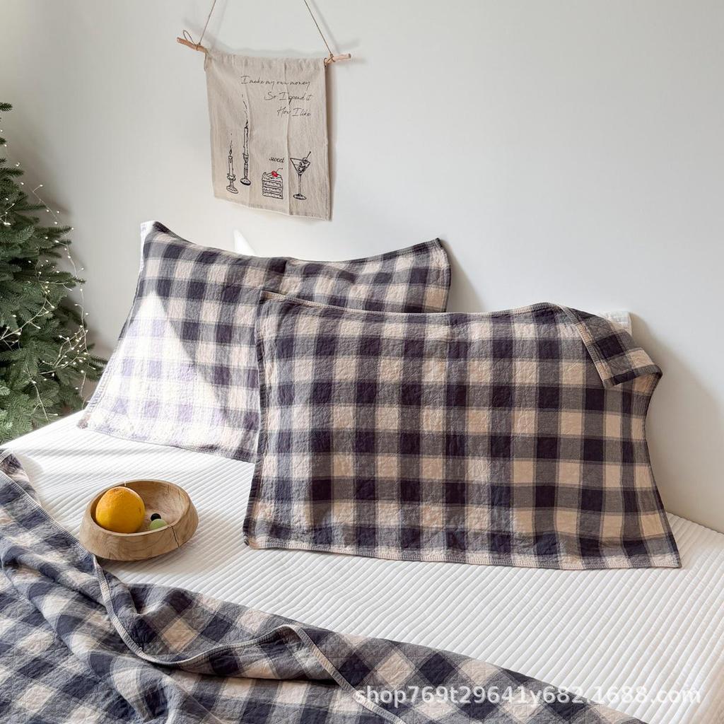 New Soft Pure Cotton Pillow Towel Set - High-Density, Non-Slip, Breathable Adult Covers