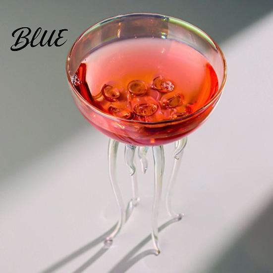Home Bar Accessoires Octopus Tentakel Wijnglazen Kwallen Vorm Cocktailglas Artistiek Glaswerk voor Multifunctioneel Glas Wijnkoeler