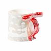 INS Bowknot Ceramic Mug Exquisite Ceramic Coffee Cup Safe Milk Container  Girl's Gift
