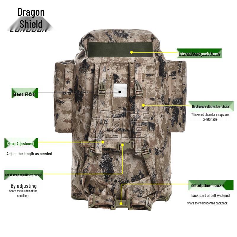 Long Dun Tactical & Outdoor Large Capacity Rucksack