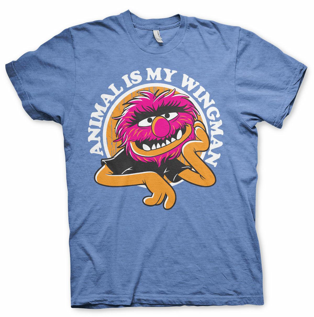 The Muppet Show Animal Is My Wingman The Muppets Animal Men Men s T-Shirt Blue L