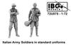 IBG Italian Infantryman Standard Uniform Resin Kit PBU7275 1/72 (2 Figures) (Personnel)