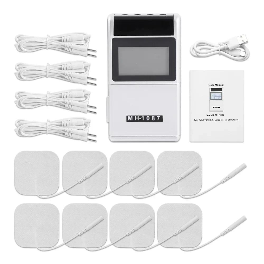 

TENS Electrostimulator PMS Massager Muscle Stimulation Electric 15 Modes Low Frequency Physiotherapy Device Relaxation Treatment