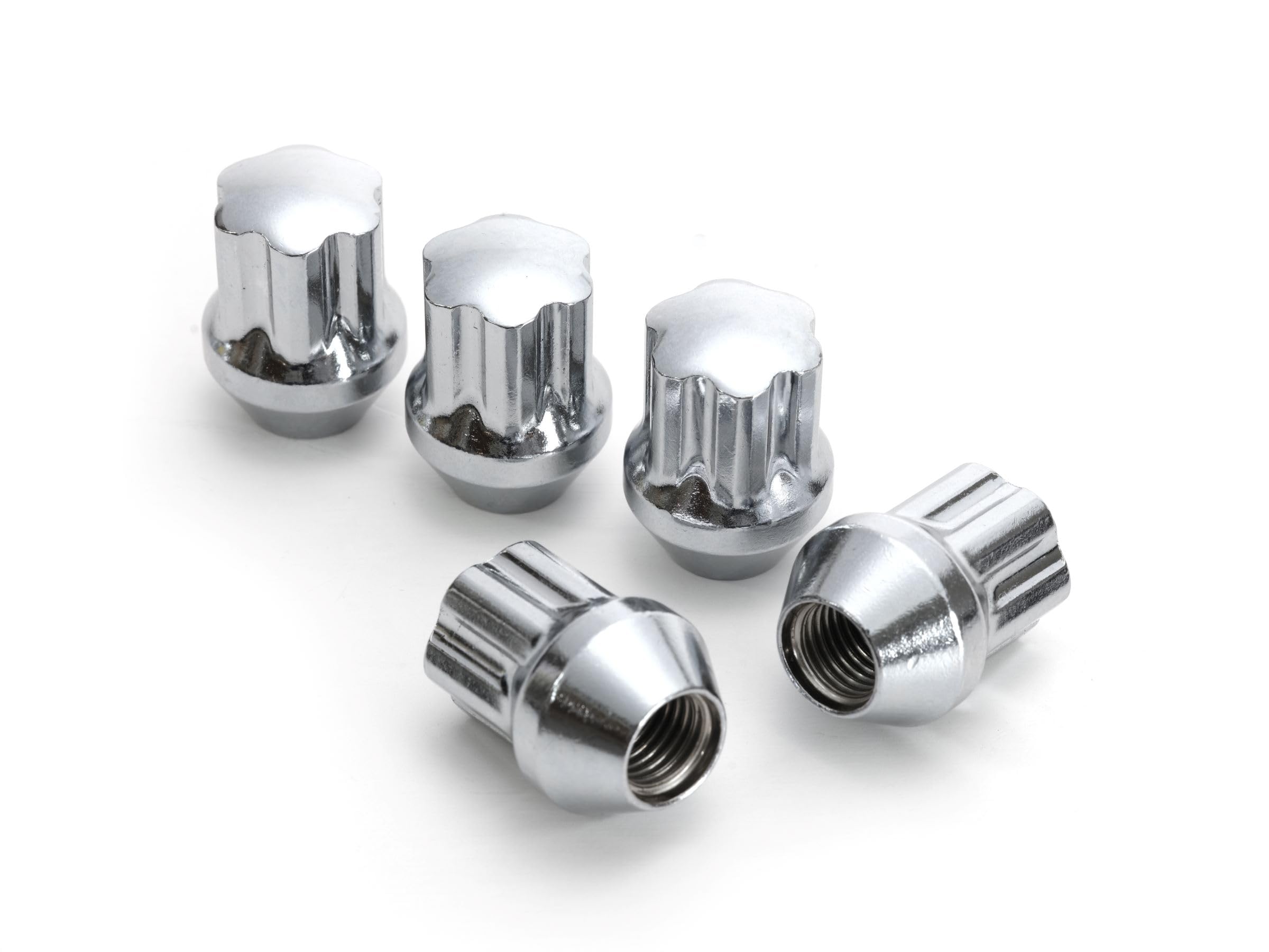 

ERST Гайка M12 x Хром Комплект гаек в форме цветка, 1.5, Плакированный, 20,