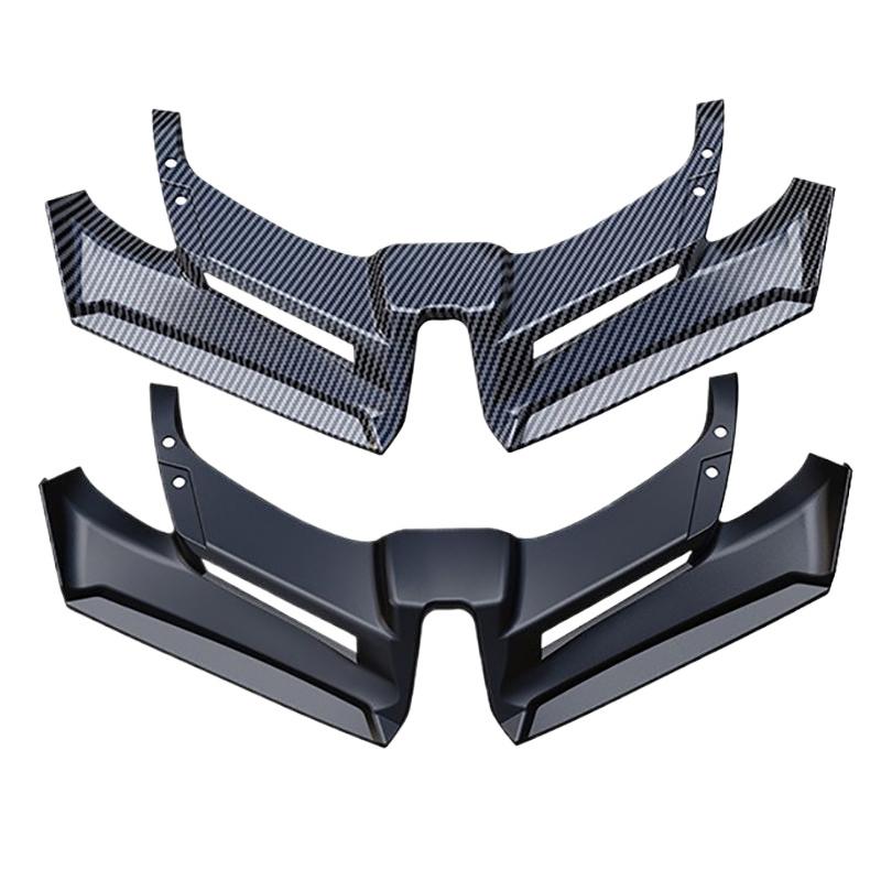 1Pcs Motorcycle Front Fairing Aerodynamic Wing Cover Windshield Extension Lower Chin Fairing Accessory 2026-2026 For PCX160