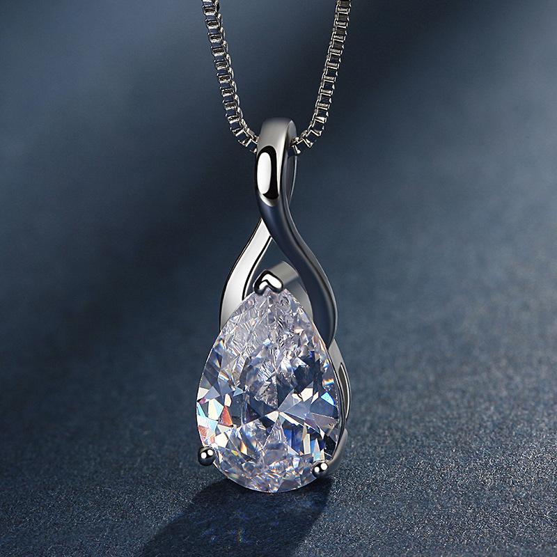 Lindon – collier pendentif en alliage de cuivre et Zircon pour femmes, cadeaux de fête, cadeau à la mode