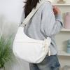Borsa a Spalla da Donna Borsa a Tracolla Multifunzionale Grande Capacità Borsa a Spalla per Pendolari Borsa a Tracolla Monocolore Borsa a Raviolo Casual per Studenti