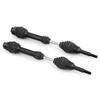 4 Pcs Rr Drive Shaft Steel Driveshaft CVD Replacement for   Slash Rustler Hoss   VXL 4X4 1/10 Remote control Car
