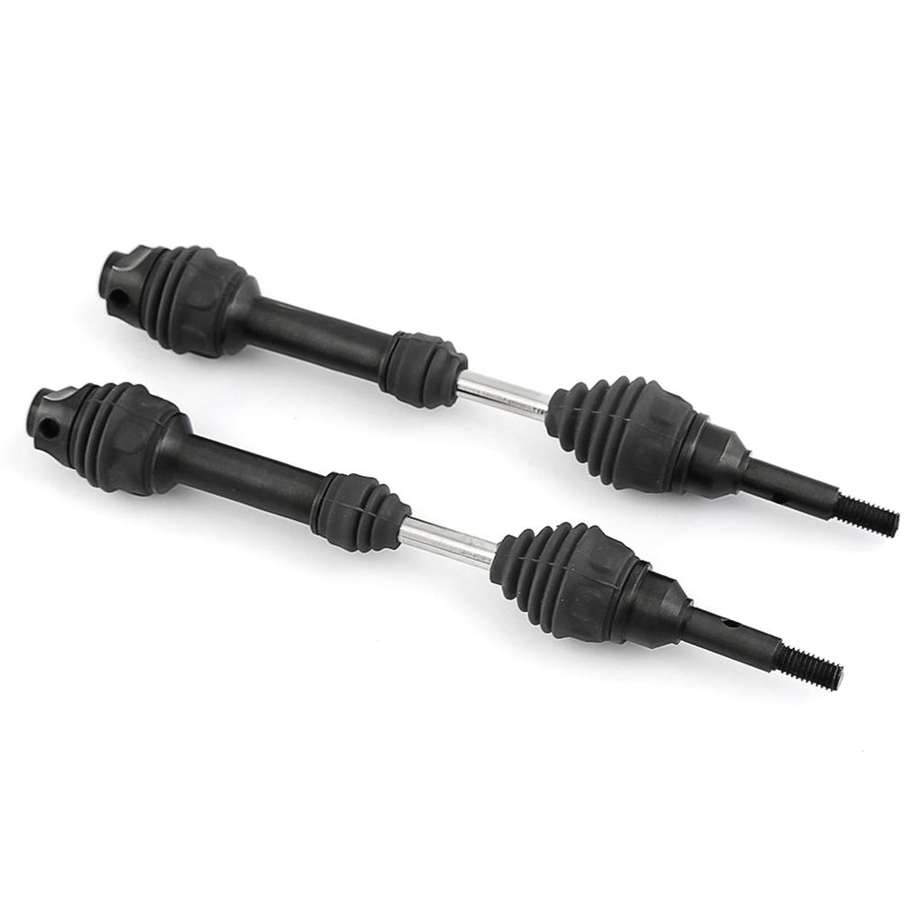 4 Pcs Rr Drive Shaft Steel Driveshaft CVD Replacement for Slash Rustler Hoss VXL 4X4 1/10 Remote control Car