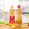 Sesame Oil Glass Bottle with Lid - Leakproof, Sealed, Empty for Kitchen or Commercial Use.