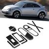12pcs Car Door Inner Handle Carbon   Glass Lift   Cover Trim Fit for   12-19