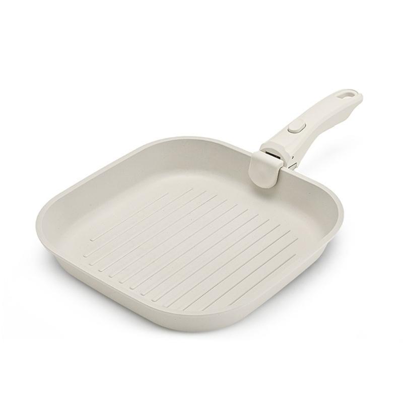 Detachable Handle Nonstick Cookware Set Aluminum Frying Pan Skillets Cookware For Sauteing Steak And Stir Fry