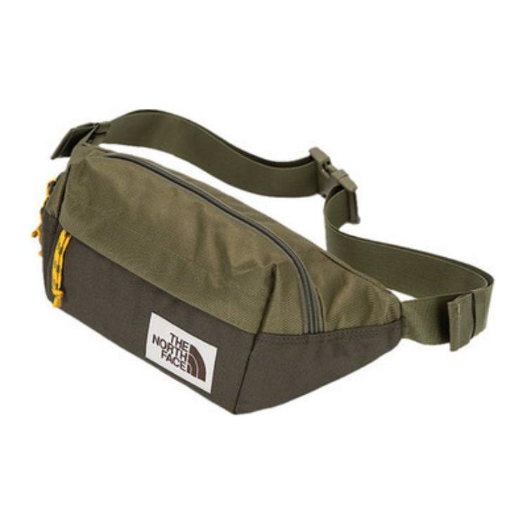 The North Face 4L Sportliche Tragbare Hüfttasche Outdoor Unisex Taschen Militärgrün 3KY6-R70