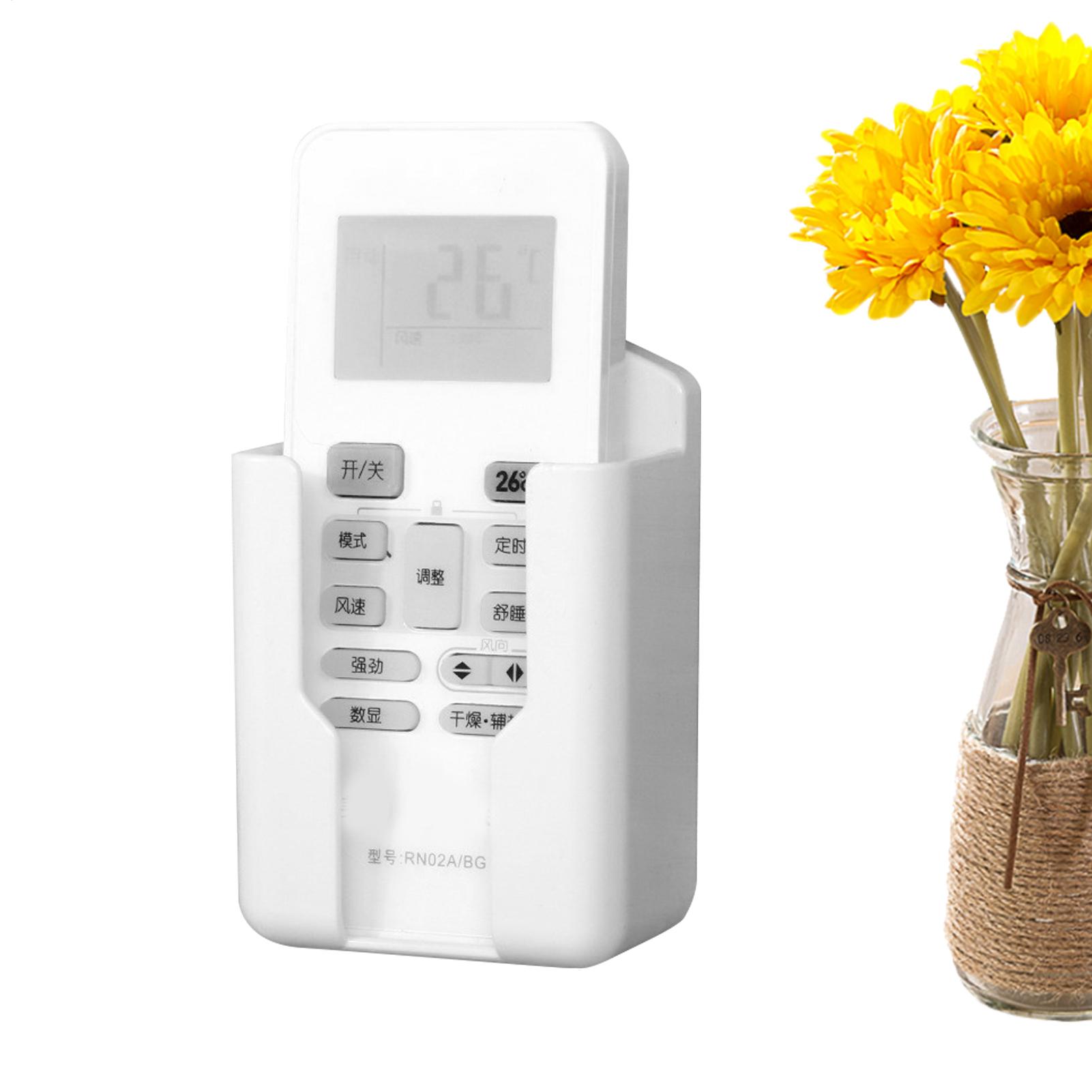 

Wall Mount Organizer No Drilling Remote Control Comb Organizer Punch-free Adhesive Air Conditioner Remote Control Storage China Mainland