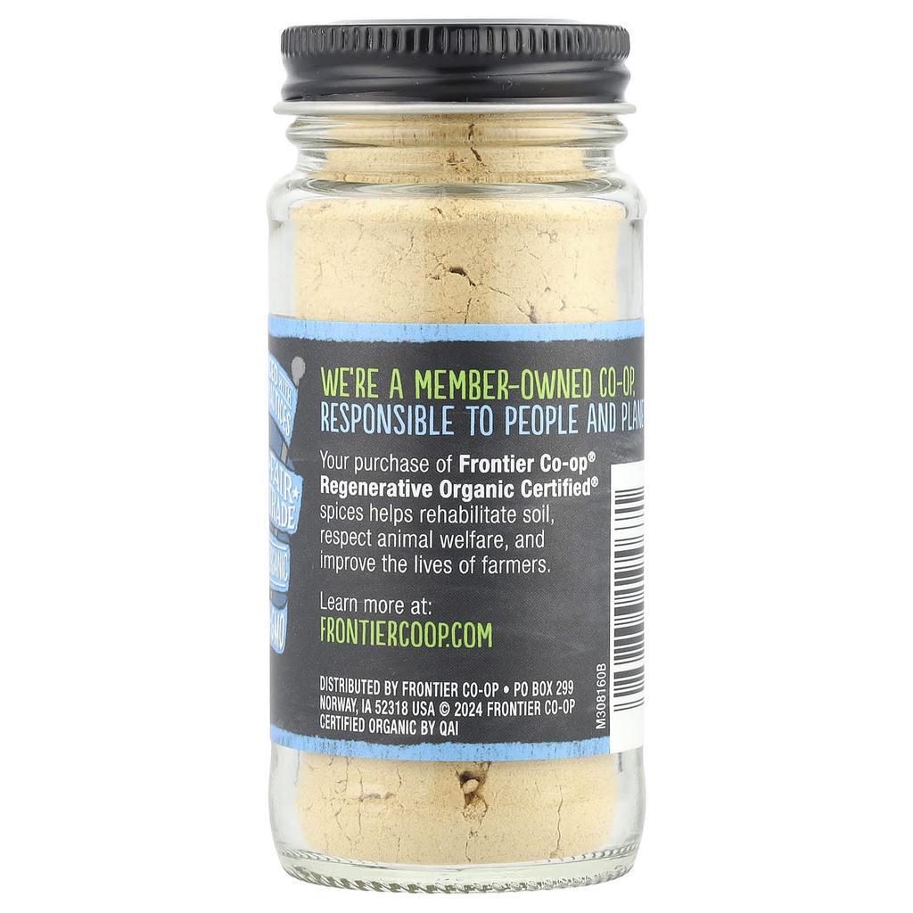 Frontier Co-op Organic Ginger Powder, 37G (1.31Oz)