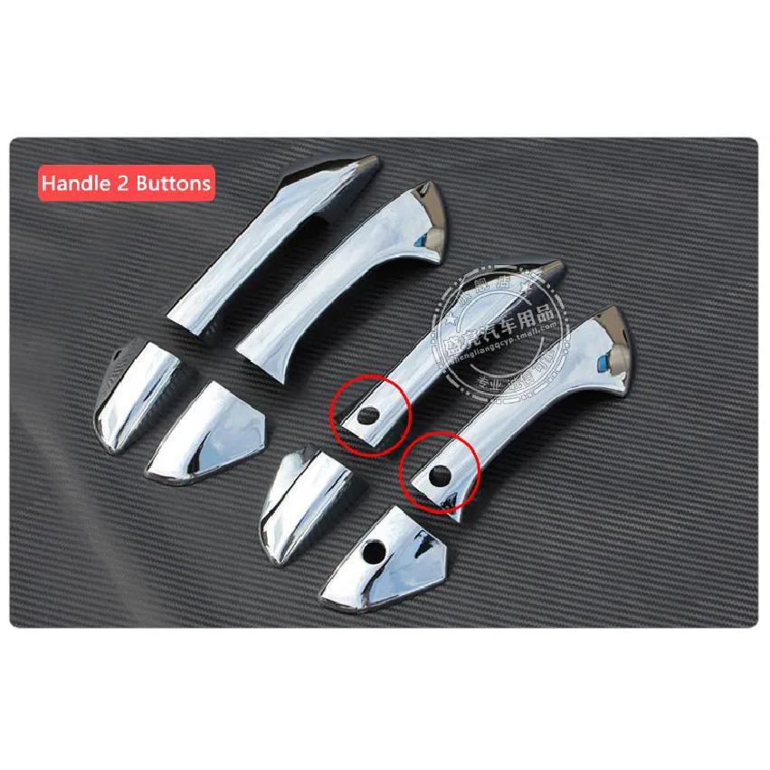 for Honda Accord 2008-2013 Accessories Chrome Door Handle 2009 2010 2011 2012 Luxury No Rust Car Covers Stickers Car Styling