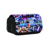 Huntrix Kpop student print double-layer pencil case Kpop witch hunting girl group children's storage stationery box pencil bag CLE