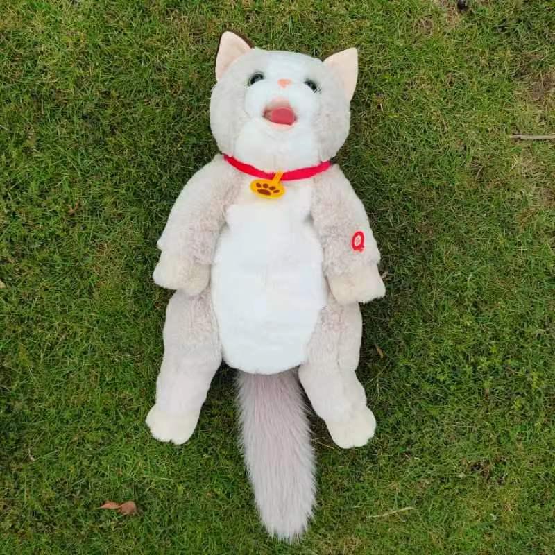 

Трансграничный рюкзак для питомца: Поющая интерактивная плюшевая кукла для кошек и собак Electric Backpack