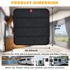 RV Dachfenster Isolierabdeckung Wasserdichte Verdunkelungsabdeckungen für Wohnmobile Reiseanhänger Faltbarer Sonnenschutz 41*41cm/41*62cm