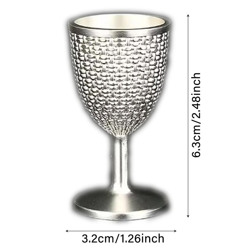 

Винтажный металлический бокал для вина, бокалы для шампанского, бокал для напитков, коктейльная рюмка в средневековом стиле для бара, свадьбы, вечеринки, украшения дома