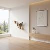 Sisal Rope Cat Stairs Solid Wood Wooden Wall Perch Multi