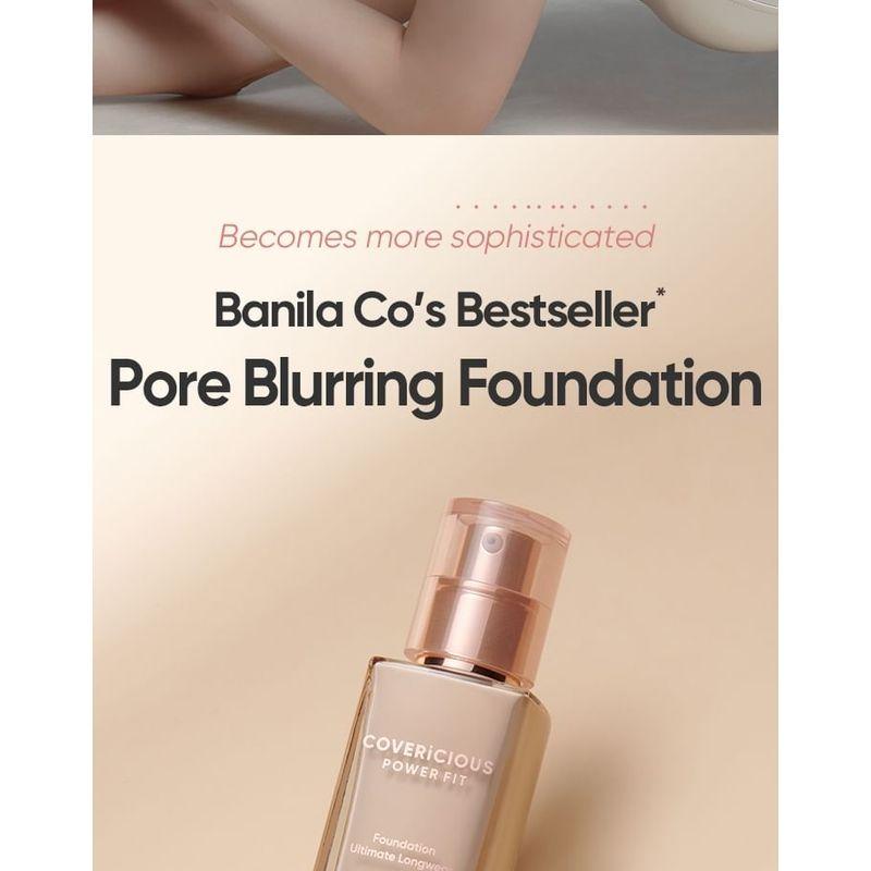 BANILA CO - Covericious Power Fit Foundation - 6 Colors