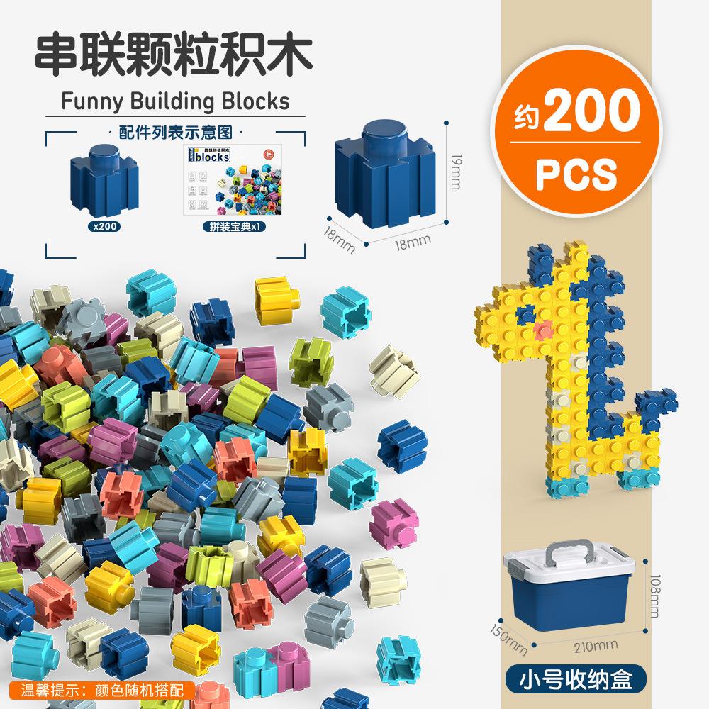 Großteilchen-Baustein Kinder-Bildungs-Montagebaustein Montage Gehirn Intelligenz Spielzeug