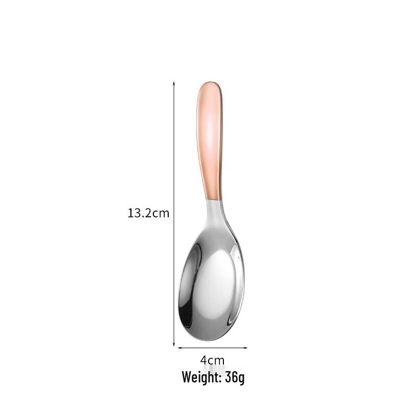 

ZhiShi Stainless Steel Flat-Bottom Spoon
