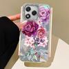 Summer Pink Rose Flowers Phone Case for Honor 400 200 Smart Pro Magic7 6 5 Lite X9a X9c X8b X8a X8c X7c Silicone TPU Shell Cover