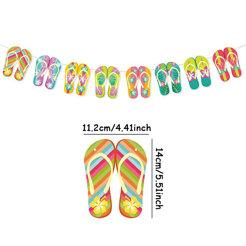 1 set Banner de Petrecere Hawaiană Flamingo Placă de Surf Hawaii Element Creativ de Plajă Aloha Decor de Petrecere Luau Tropical Hawaii Banners