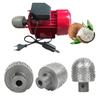 Stainless Steel Electric Coconut Grating Machine Sharp Coconut Grater Machine Head  Home Kitchen