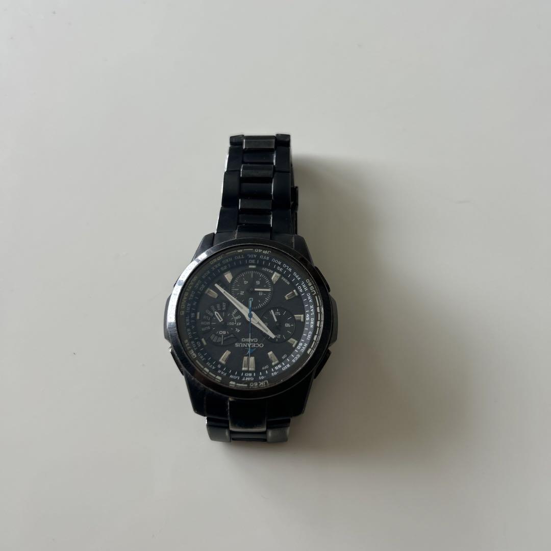 

[Б/У] ЧАСЫ CASIO из черной нержавеющей стали