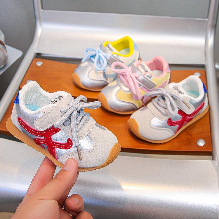 Children's sports shoes 2025 new spring and summer breathable single net shoes girls German training shoes boys Forrest Gump shoes Internet celebrity 