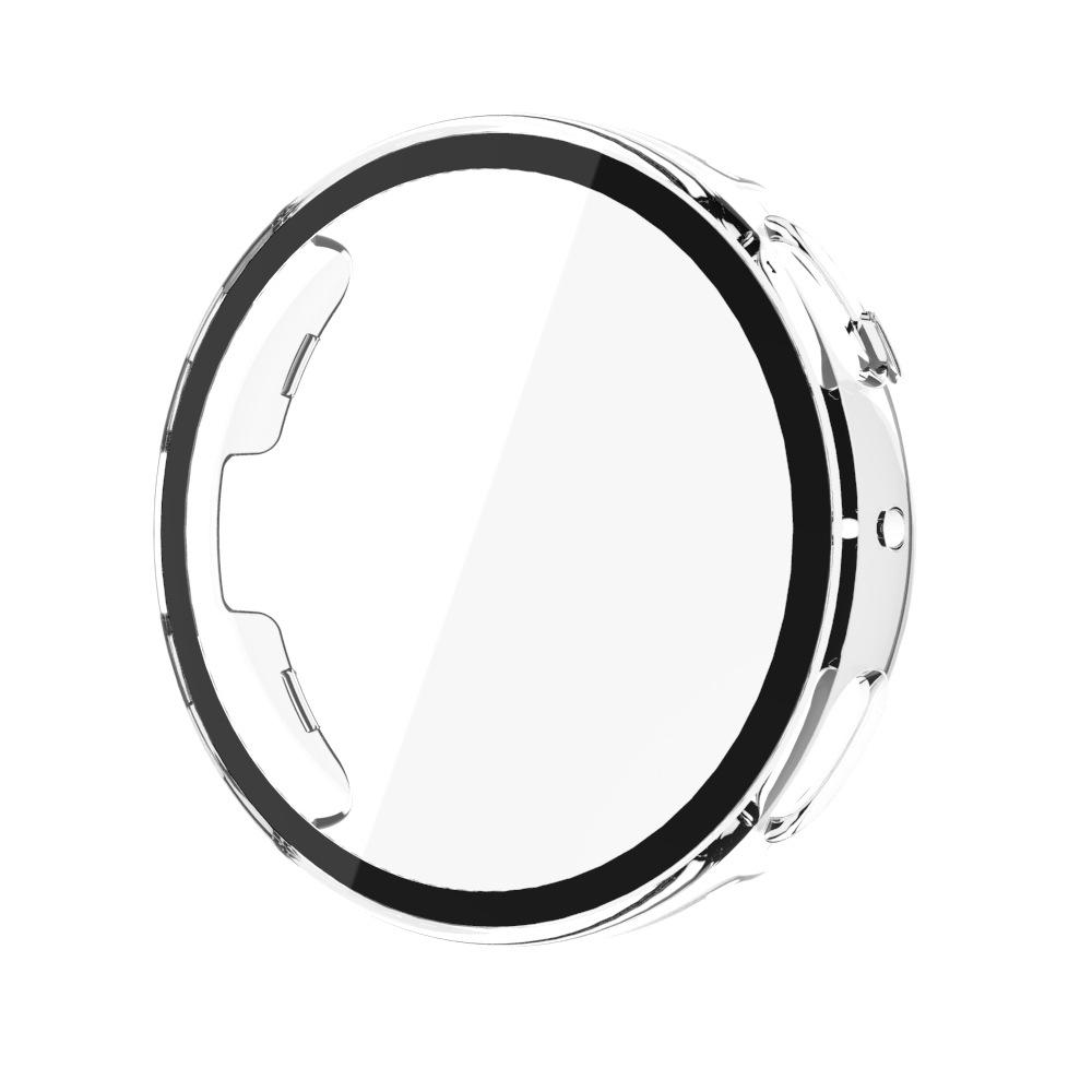 Закаленное Стекло+ПК Чехол Для Huami Amazfit Active Max Чехол Защитная Оболочка Всего Экрана Для Amazfit Active Max Аксессуары прозрачный