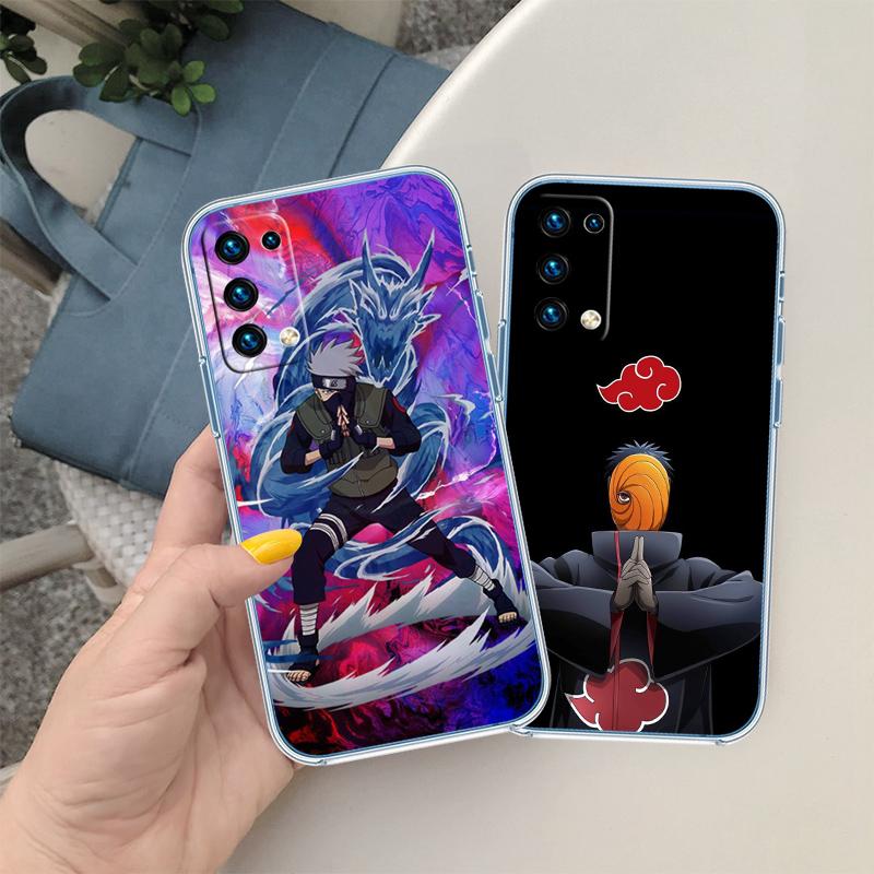 Naruto Transparent Phone Case for Motorola Moto Edge 20 30 40 50 S30 Fusion Ultra Pro Neo Lite + G200 G23