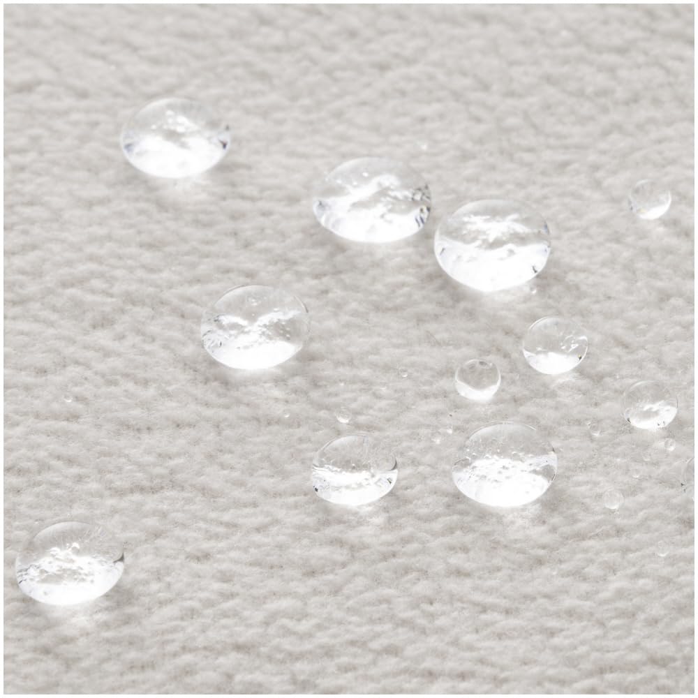 Mizuno Waterproof Fleece and Cloud 32MCB558 Men's Hoodie, Water-Repellent Warm, Beige,