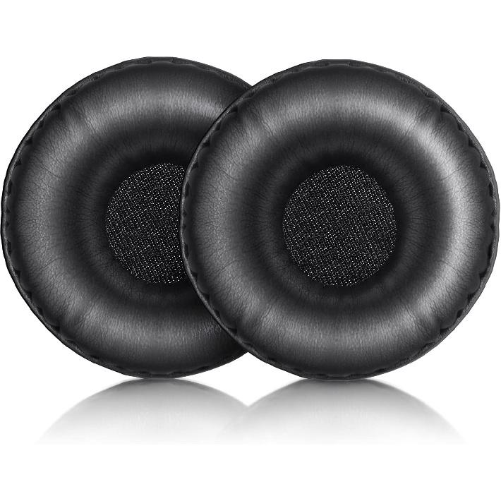 Ear Pads for Jabra Evolve 20 20se 30 30II 40 65 65+Replacement Ear Cushion Foam Cover Compatible with Jabra Evolve 20 30 40 65 Headphone (Black