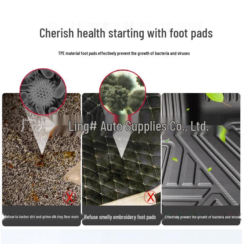 Chevrolet Malibu TPE Floor Mats & Trunk Liner: Waterproof, Eco-Friendly, Fits 20 Years and XL Models.