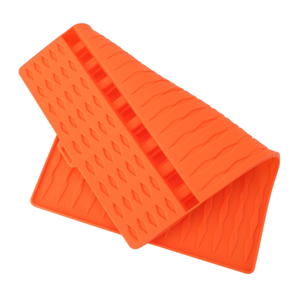 Silicone Griddle Tools Mat Heat Resistant Easy To Clean Versatile Grill Side Shelf Mat Silicone