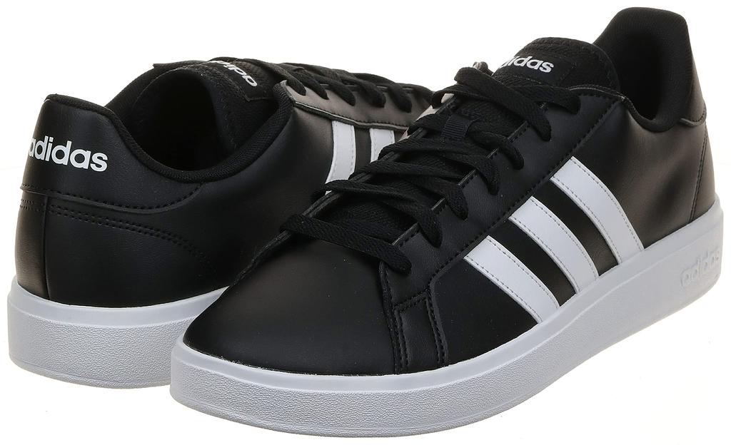 Sneakers Grand Court Base EOS85 Core Black Cm [Adidas] Men's Black/Footwear White/Core (GW9251) 28.0