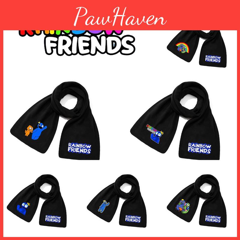 Polar Fleece Rainbow Friend Scarf For Men And Women Soft And Warm Neck Protector